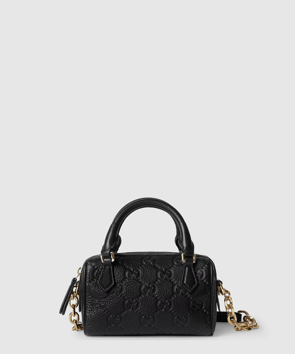 구찌 GG 엠블럼 울트라 미니 토트백 815256