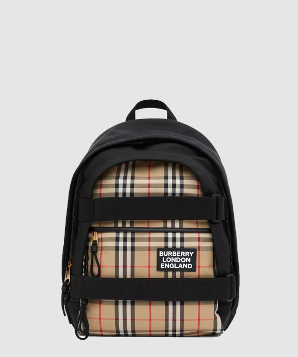 버버리 체크 백팩 8024684