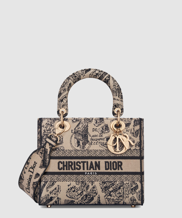 디올 레이디백 디라이트 미듐 M0565