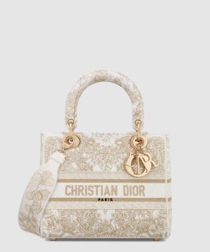 디올 레이디백 디라이트 미듐 M0565