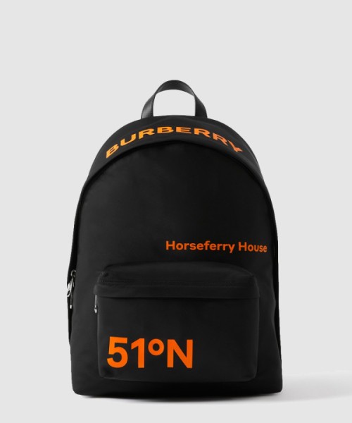 버버리 프린트 백팩 80648571