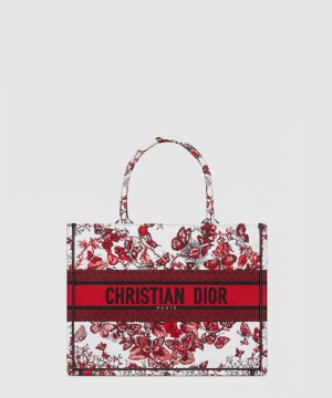 디올 북 토트백 미듐 M1296