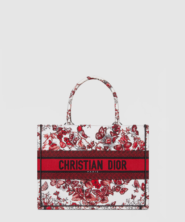 디올 북 토트백 미듐 M1296