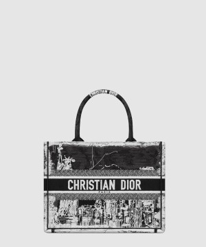 디올 북 토트백 미듐 M1296