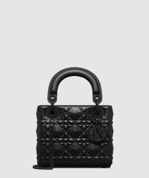 디올 레이디백 다이아몬드 까나쥬 미니 M0505