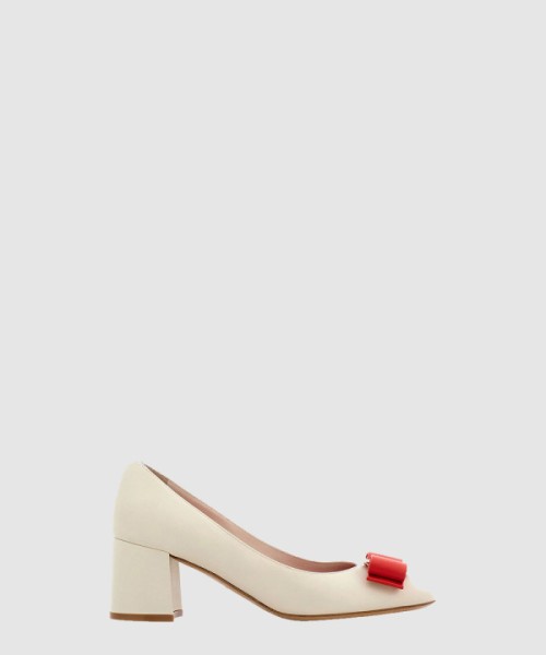 페레가모 바라 리본 힐 01I727