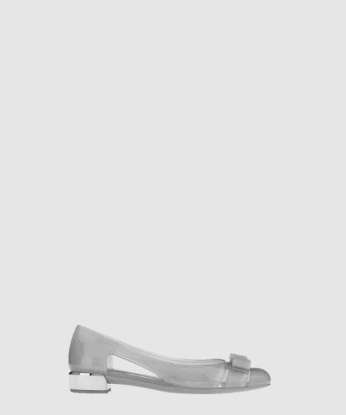 페레가모 바라 젤리 플랫슈즈 035656