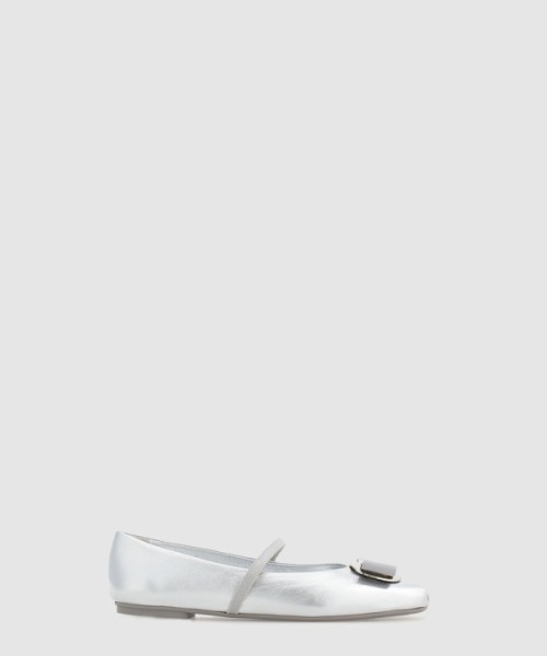 페레가모 뉴 바라 플레이트 발레 플랫 01H345