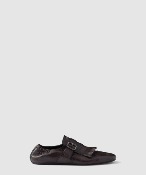 프라다 몽크 스트랩 슈즈 2EG473