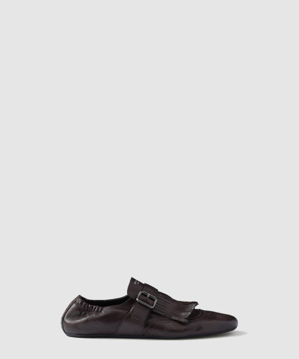 프라다 몽크 스트랩 슈즈 2EG473