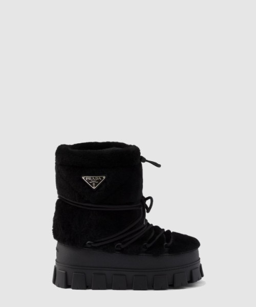 프라다 털털한 스키 후 부츠 1U032N