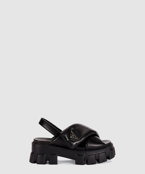 프라다 샌들 슬리퍼 1X123N