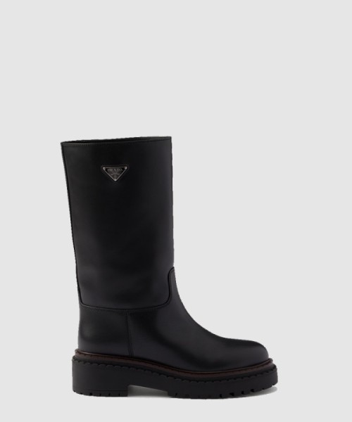 프라다 가죽 부츠 1U635N