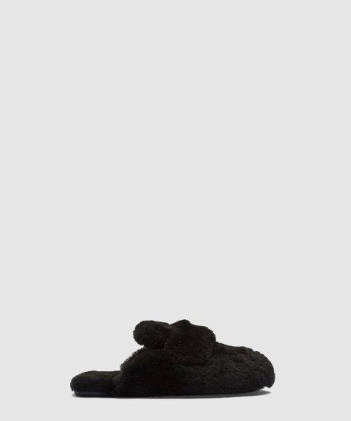 프라다 시어링 뮬 샌들 1D109N