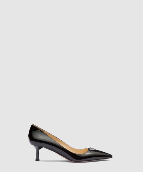 프라다 페이턴트 레더 펌프스 1I154N