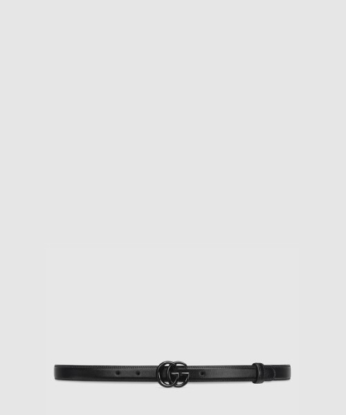 구찌 GG 마몽 씬 벨트 409417