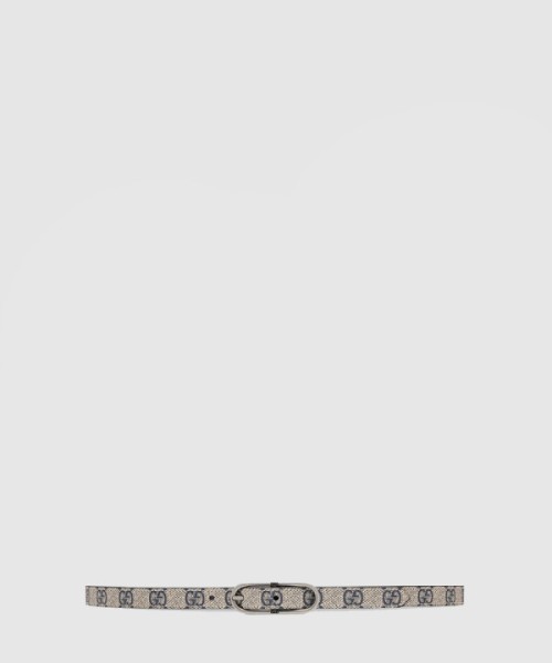 구찌 좁은 캔버스 벨트 649492