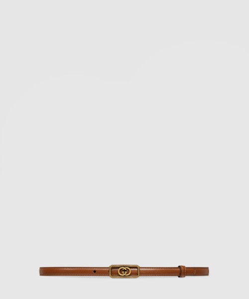 구찌 GG 슬림핏 벨트 751556