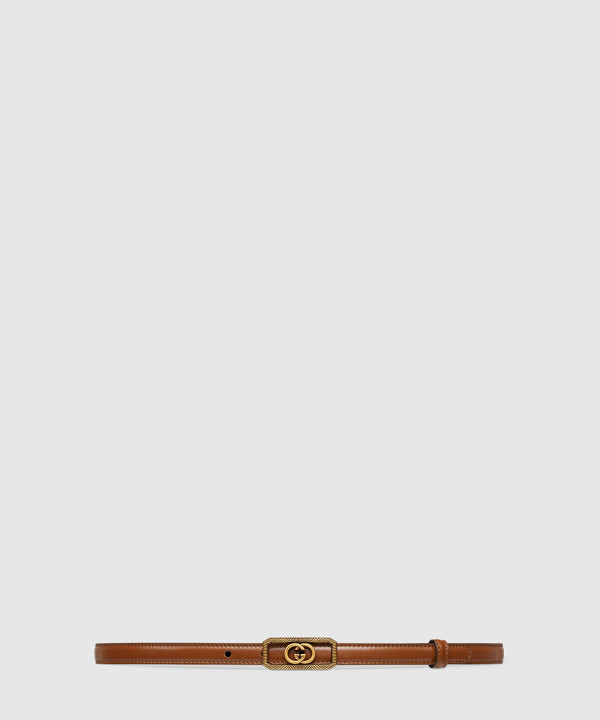 구찌 GG 슬림핏 벨트 751556