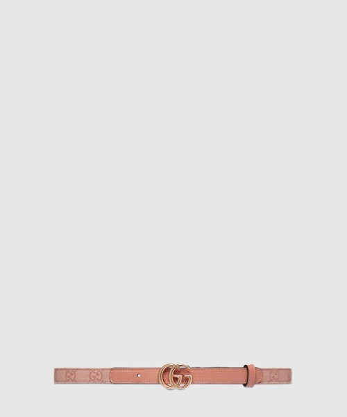 구찌 GG 마몽 씬 벨트 409417