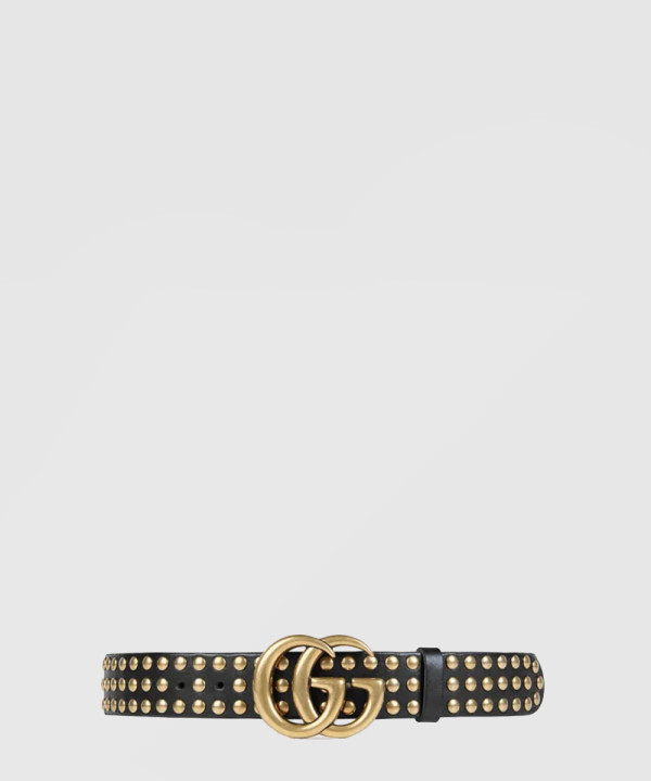 구찌 더블지버클 스터드벨트 409402