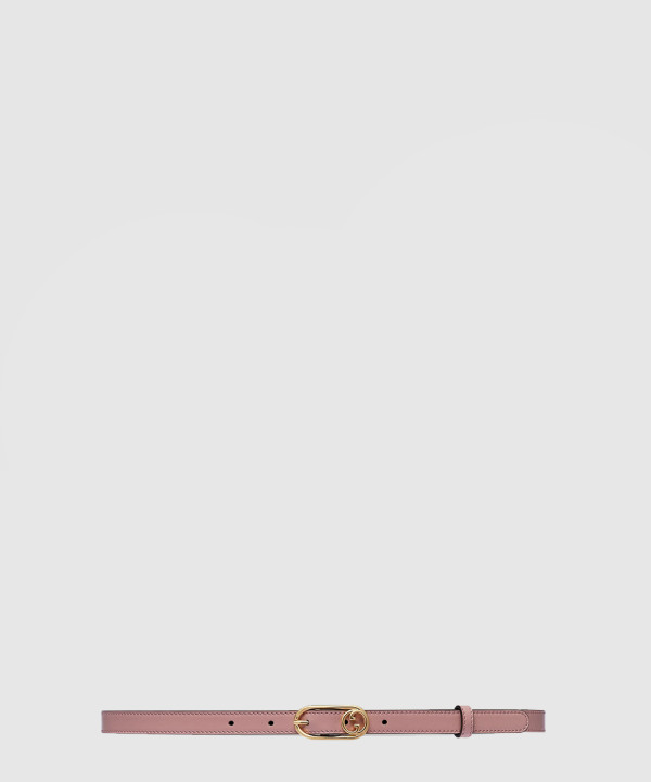 구찌 더블 G 슬림 벨트 760159