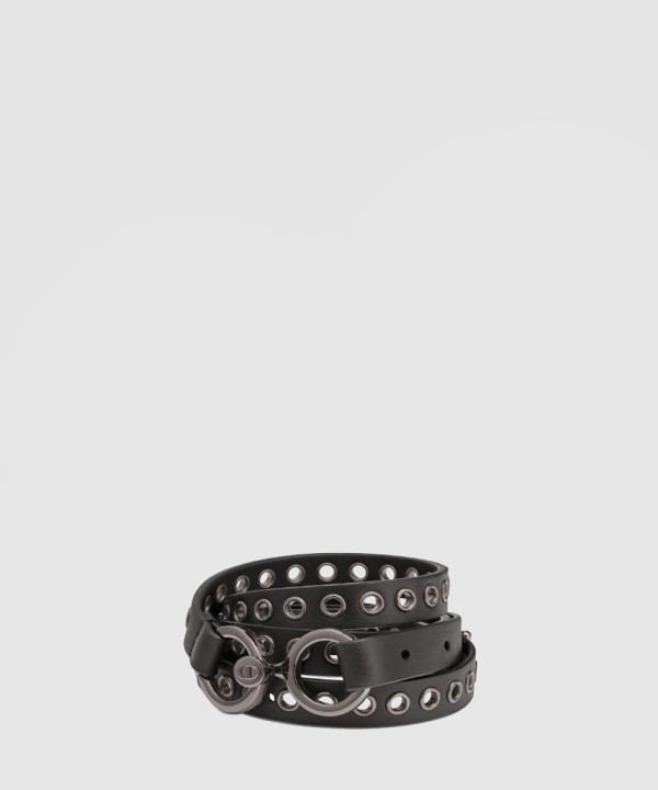 디올 소가죽 벨트 B0298