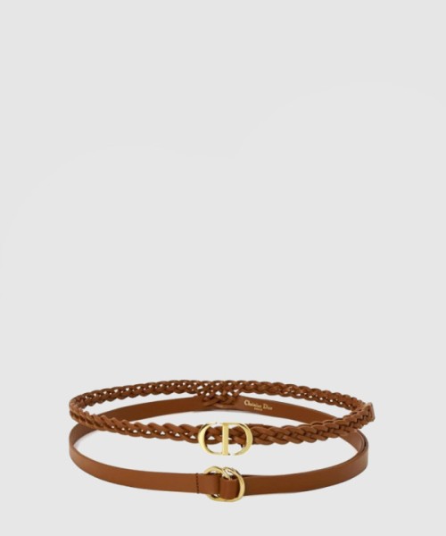 디올 부드러운 소가죽 벨트 B0088