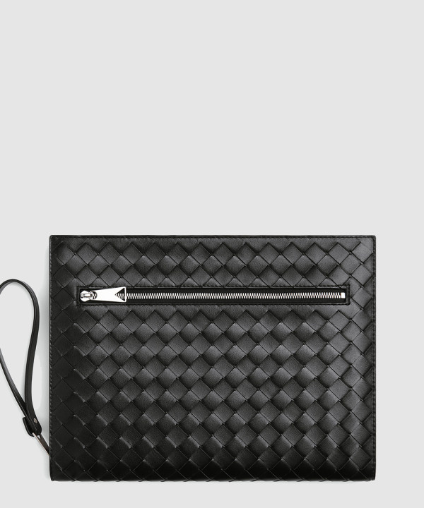 보테가베네타 미디엄 인트레치아토 도큐먼트 케이스 732638