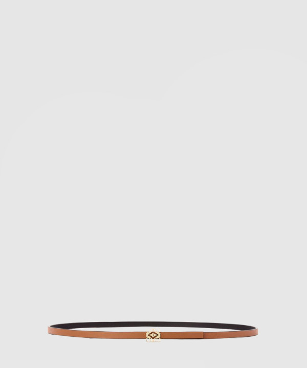 로에베 매끄러운 송아지 가죽 벨트