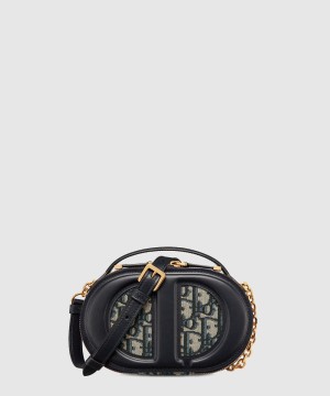 디올 CD Signature 오벌 카메라 백 S2201