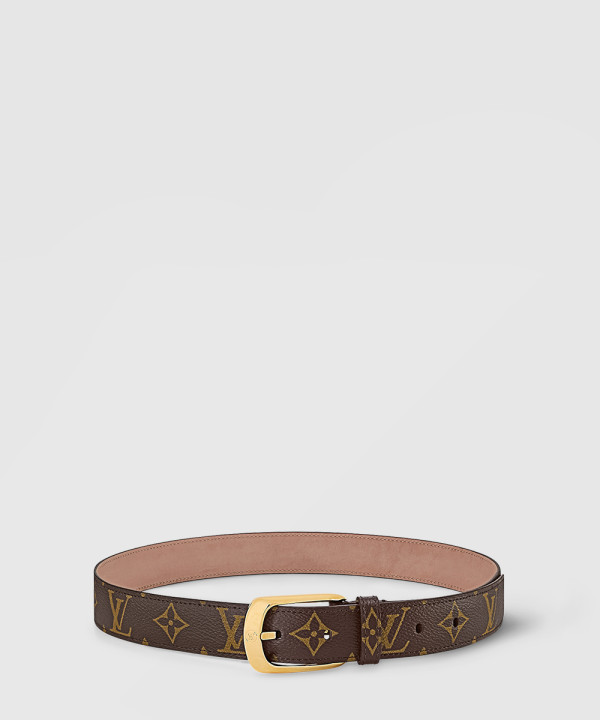 루이비통 골드 버클 엘립스 모노그램 벨트 M6919U