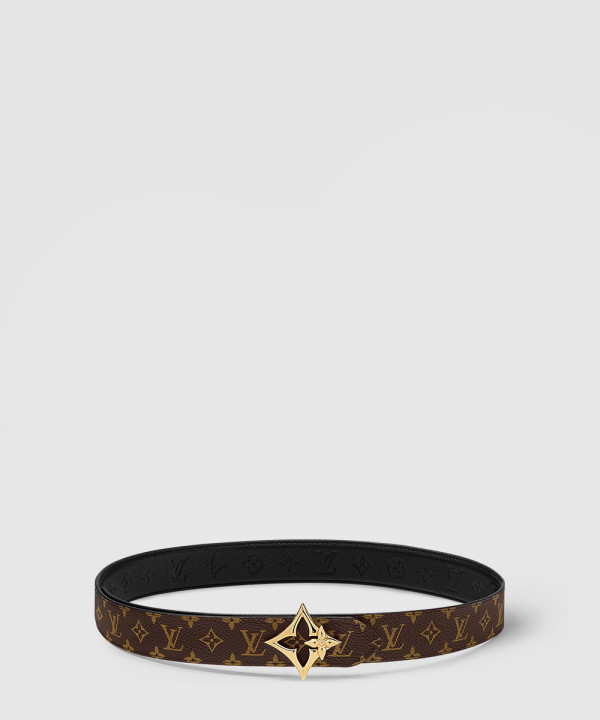 루이비통 V 플라워그램 리버서블 벨트 M8373U