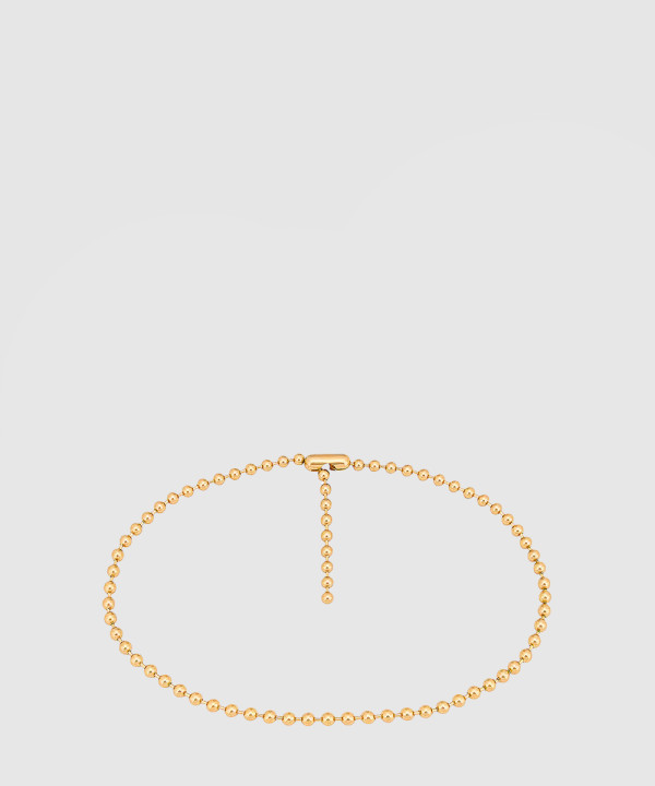 보테가베네타 빈티지 골드 순동 볼펜 체인 벨트 666522