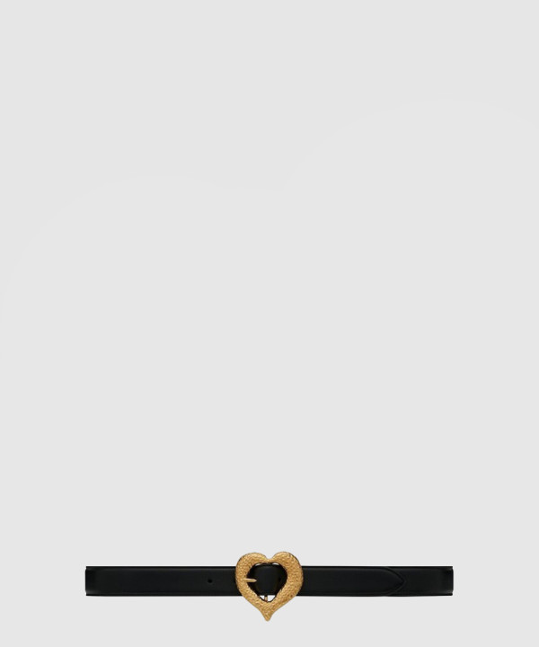 생로랑 양가죽 하트 벨트 650322