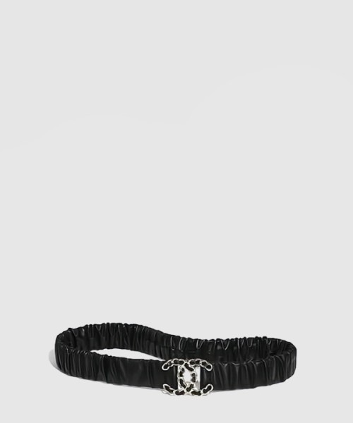 샤넬 탄력 주름 벨트 AA0582