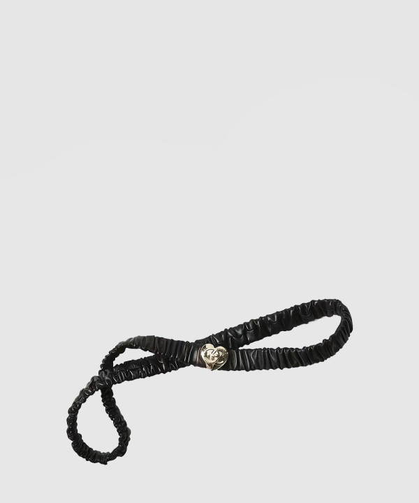 샤넬 양가죽 사랑장식 벨트 AA8552