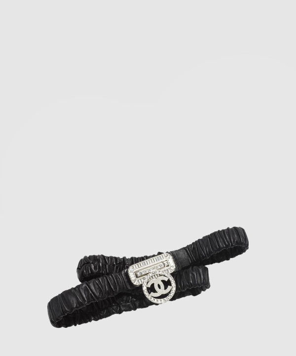 샤넬 로고 스무스 버클 벨트 AA8931