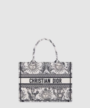 디올 북 토트백 미듐 M1296