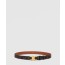 셀린느 로고 프린트 벨트 45AK92