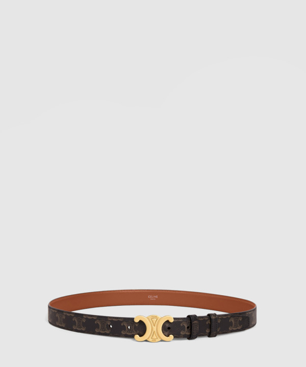 셀린느 로고 프린트 벨트 45AK92