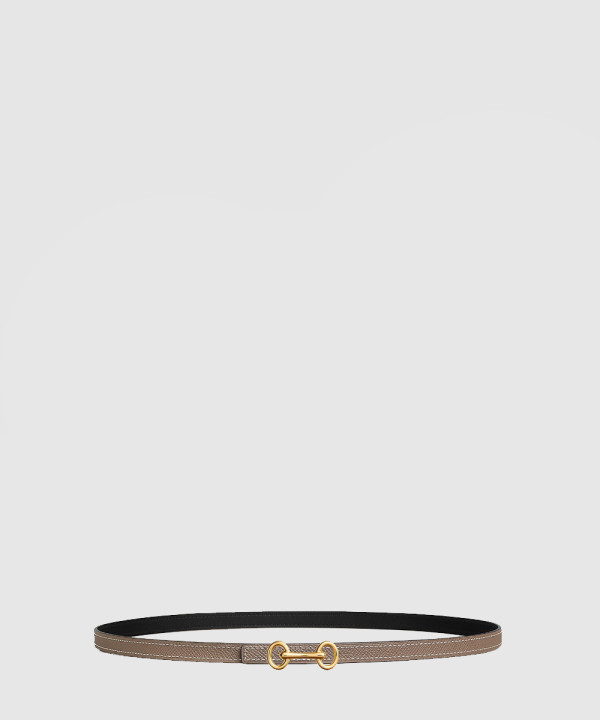 에르메스 헤리티지 버클 양면 가죽 벨트