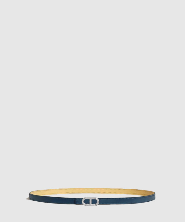 에르메스 Maillon H 버클 양면 가죽 벨트