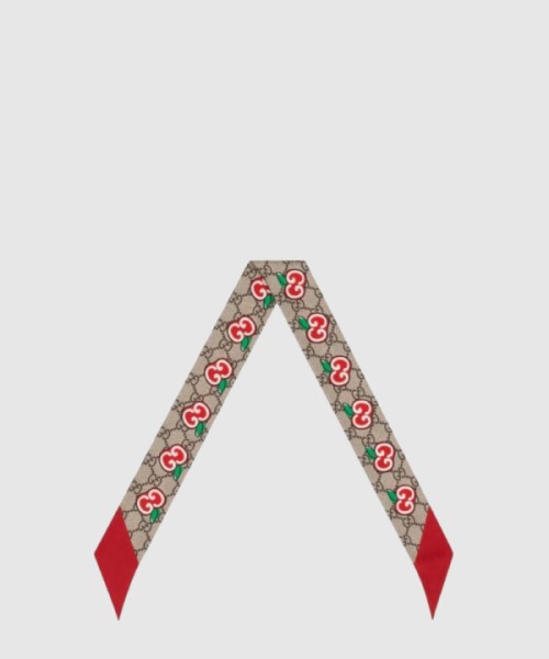 구찌 GG 애플 넥 보우 스카프 627485