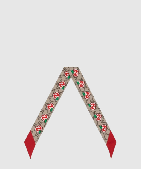 구찌 GG 애플 넥 보우 스카프 627485