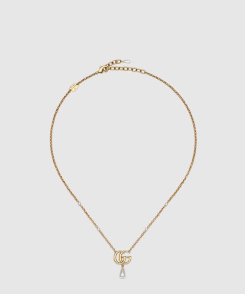 구찌 GG 마몽 펜던트 목걸이 815310