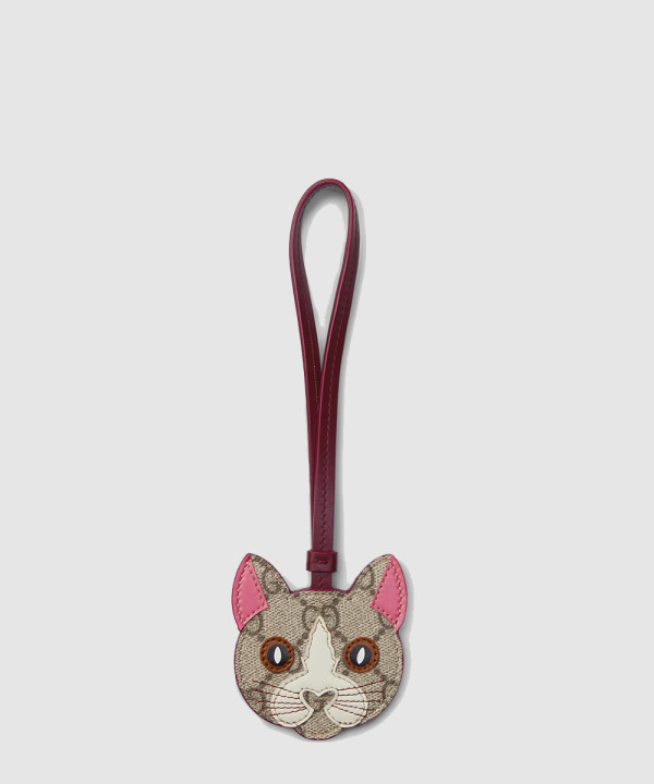 구찌 고양이 캐릭터 클러치 걸이 820787