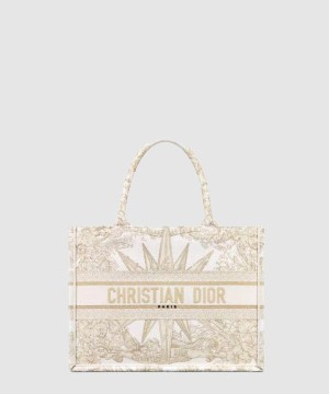 디올 북 토트백 미듐 M1296