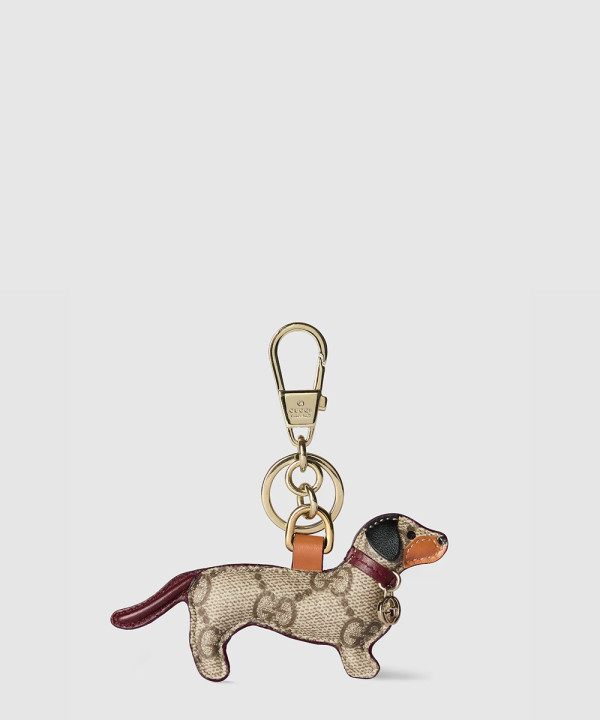 구찌 도그 쉐입 백 참 821812