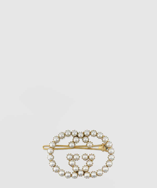 구찌 더블 G 머리핀 645607